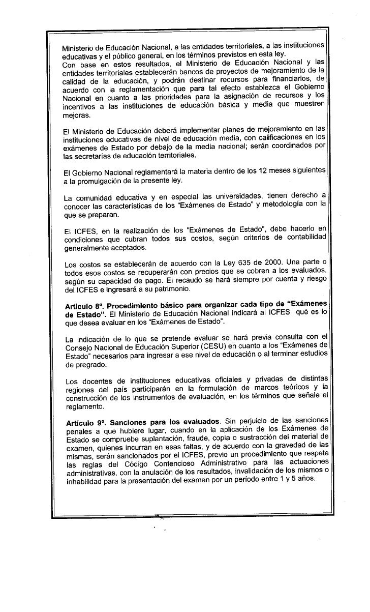 ley 1324 del icfes